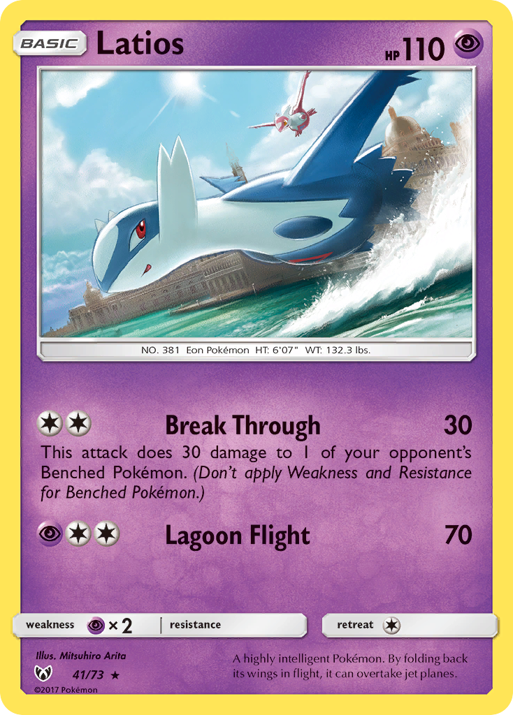 Latios (41/73) [Sun & Moon: Shining Legends] | Clutch Gaming