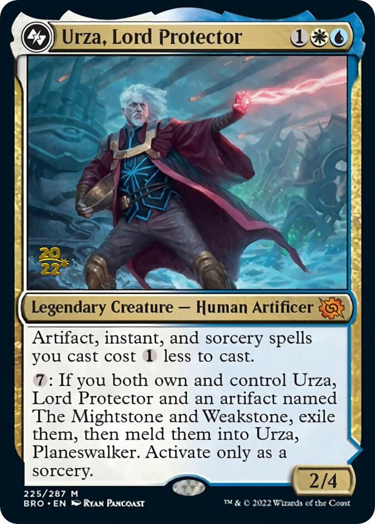 Urza, Lord Protector [The Brothers' War Prerelease Promos] | Clutch Gaming