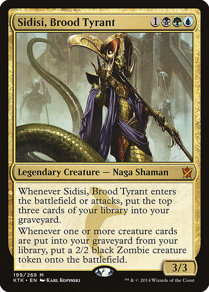 Sidisi, Brood Tyrant [Khans of Tarkir] | Clutch Gaming