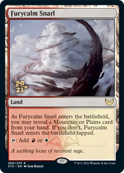 Furycalm Snarl [Strixhaven: School of Mages Prerelease Promos] | Clutch Gaming