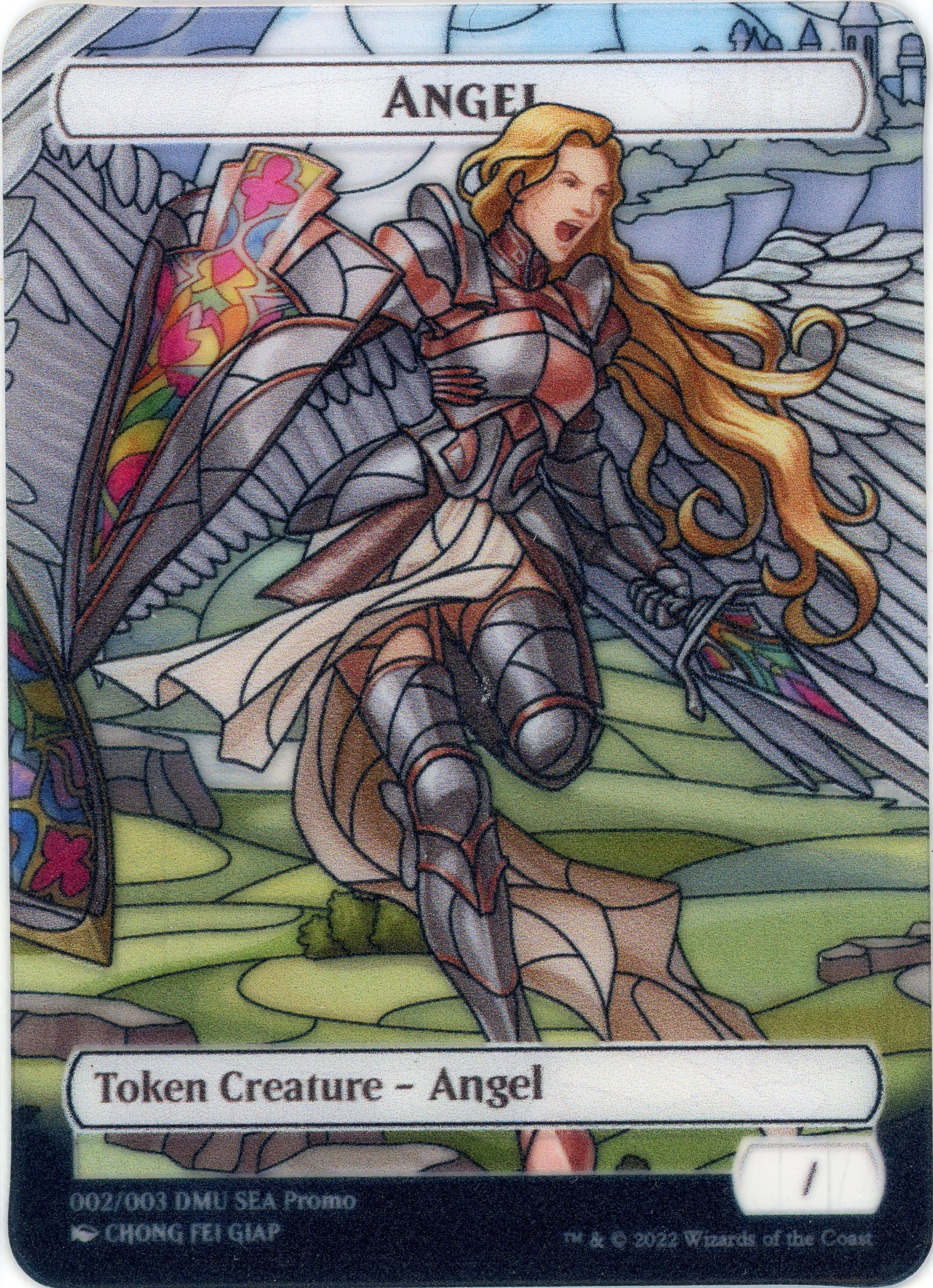 Angel Token (SEA Exclusive) [Dominaria United Tokens] | Clutch Gaming