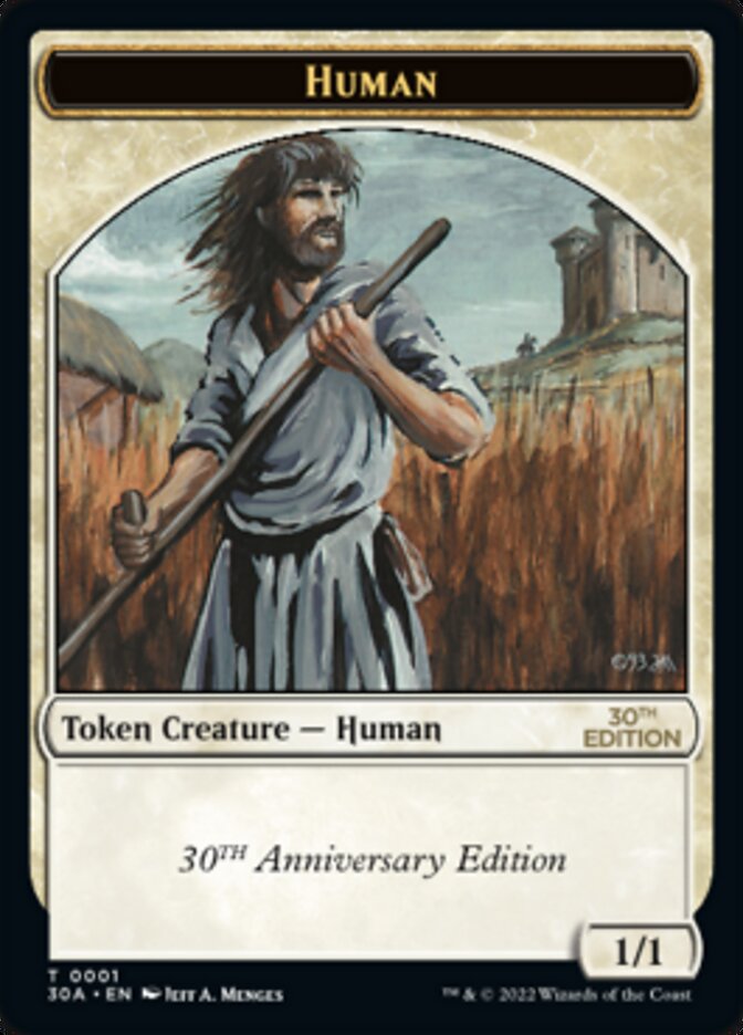 Human Token [30th Anniversary Tokens] | Clutch Gaming