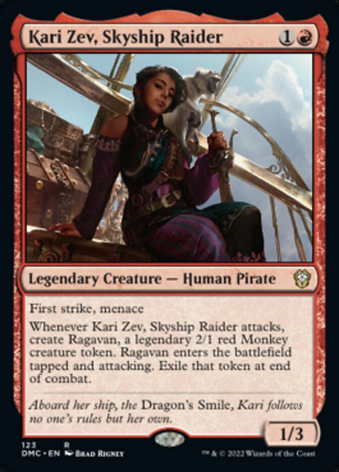 Kari Zev, Skyship Raider [Dominaria United Commander] | Clutch Gaming