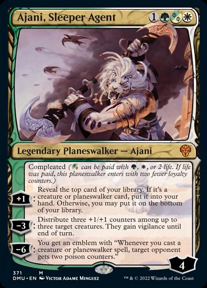 Ajani, Sleeper Agent (Showcase) [Dominaria United] | Clutch Gaming