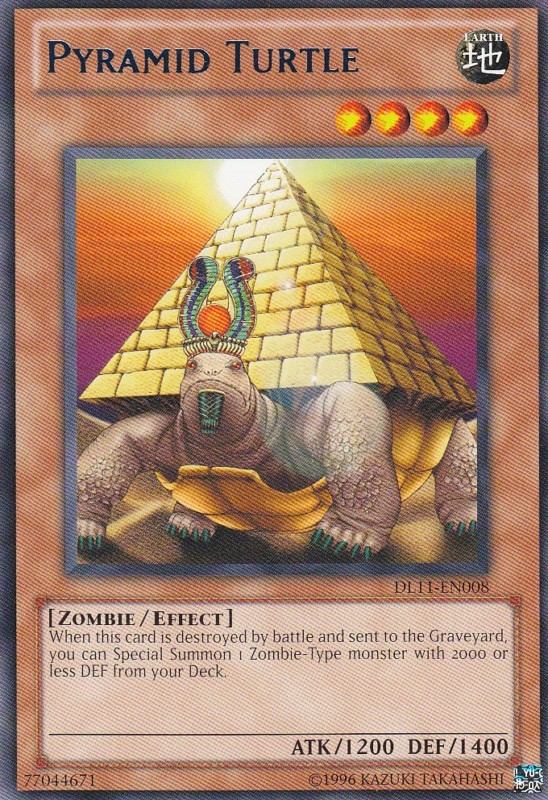 Pyramid Turtle (Blue) [DL11-EN008] Rare | Clutch Gaming