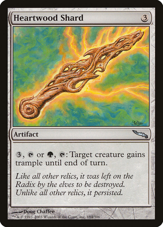 Heartwood Shard [Mirrodin] | Clutch Gaming