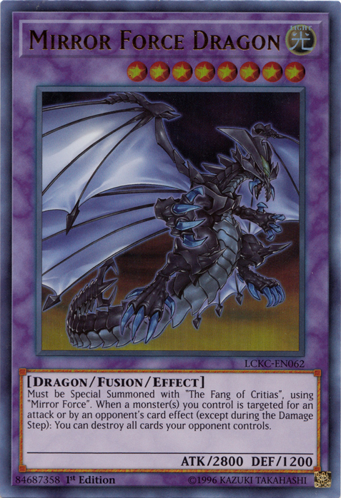 Mirror Force Dragon [LCKC-EN062] Ultra Rare | Clutch Gaming