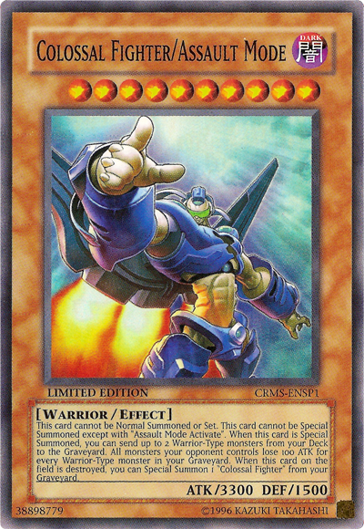 Colossal Fighter/Assault Mode [CRMS-ENSP1] Super Rare | Clutch Gaming