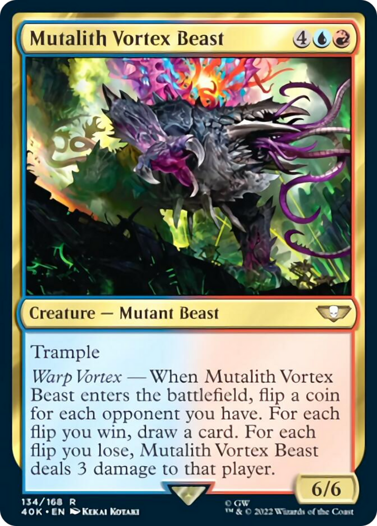 Mutalith Vortex Beast (Surge Foil) [Warhammer 40,000] | Clutch Gaming