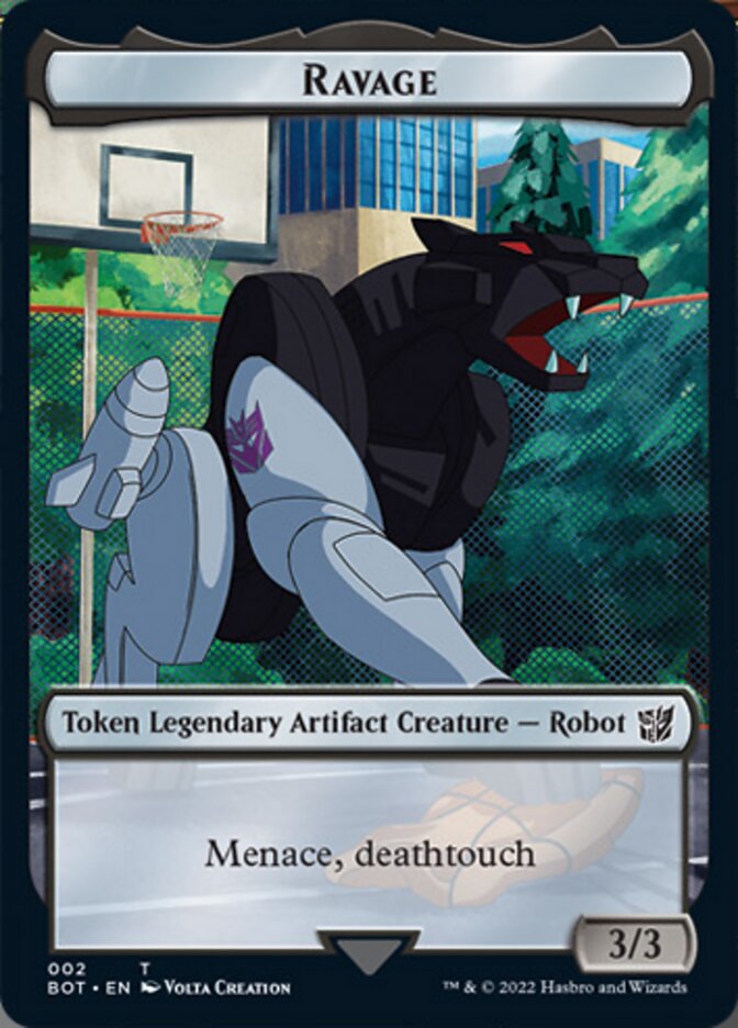 Ravage [Transformers Tokens] | Clutch Gaming