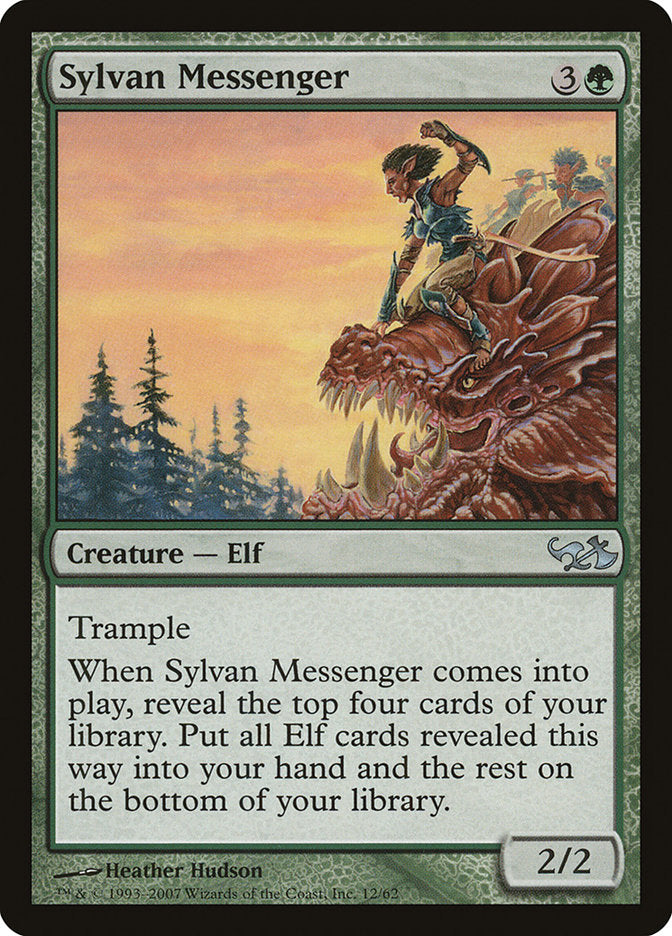 Sylvan Messenger [Duel Decks: Elves vs. Goblins] | Clutch Gaming