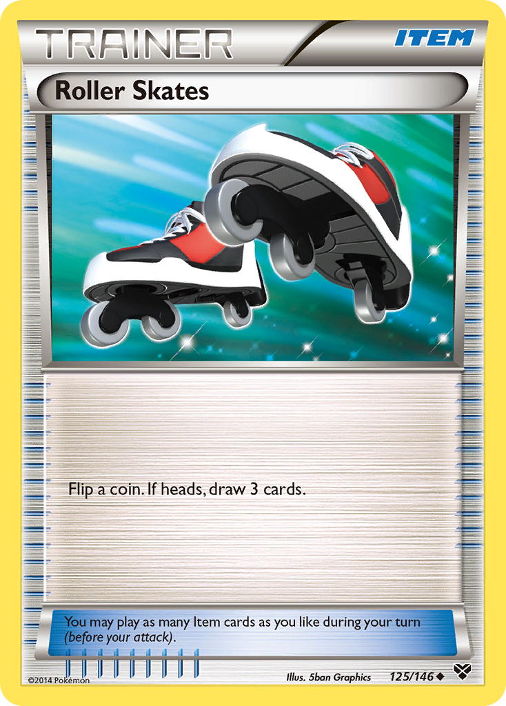 Roller Skates (125/146) [XY: Base Set] | Clutch Gaming