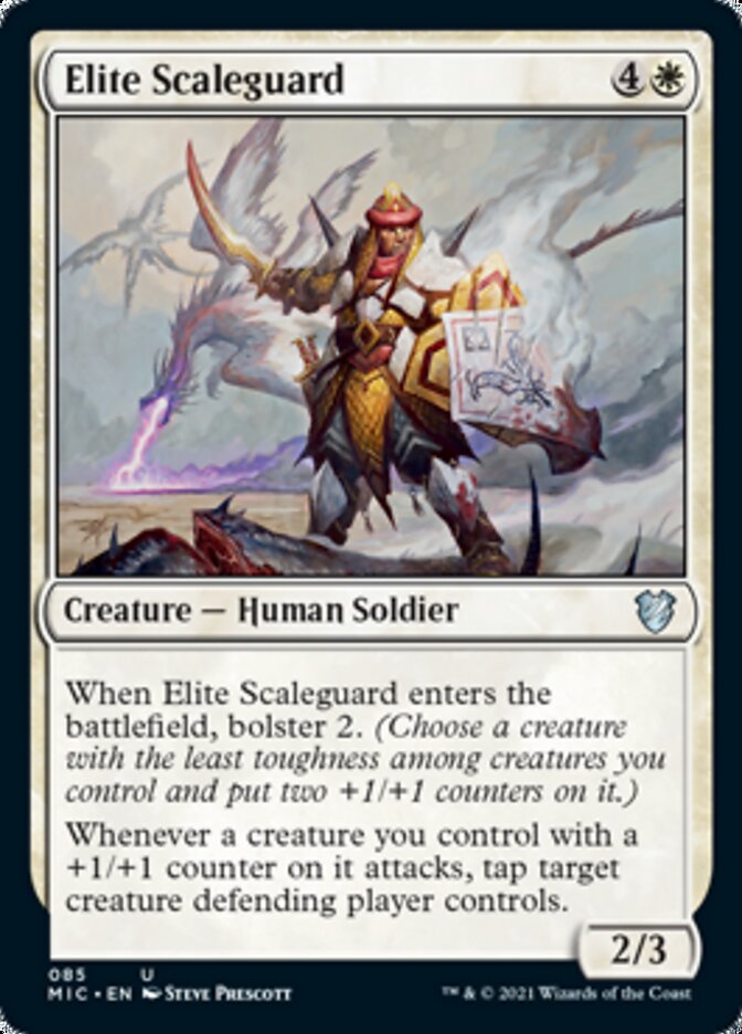 Elite Scaleguard [Innistrad: Midnight Hunt Commander] | Clutch Gaming