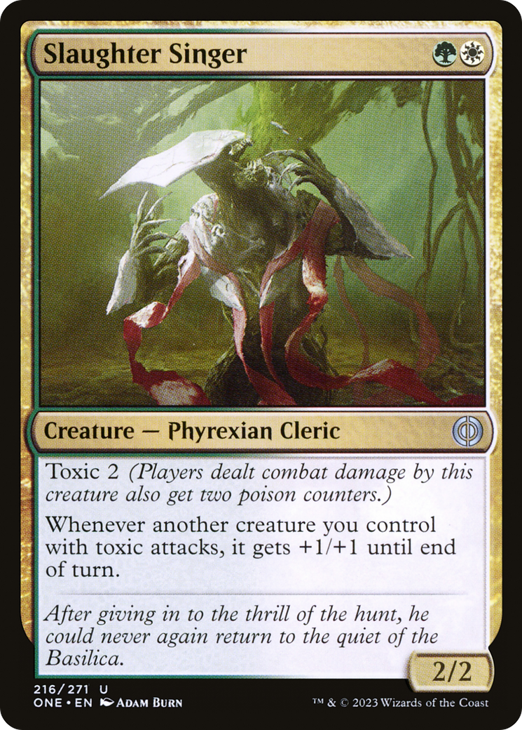 Slaughter Singer [Phyrexia: All Will Be One] | Clutch Gaming