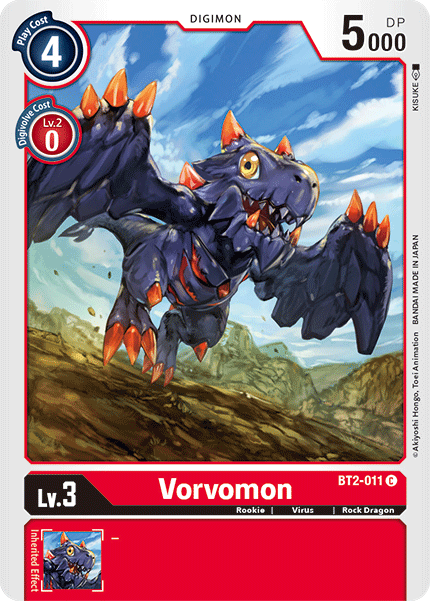 Vorvomon [BT2-011] [Release Special Booster Ver.1.5] | Clutch Gaming