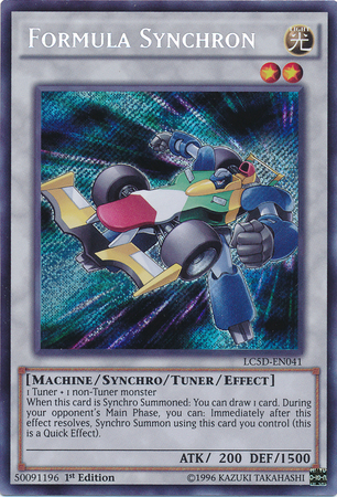 Formula Synchron [LC5D-EN041] Secret Rare | Clutch Gaming