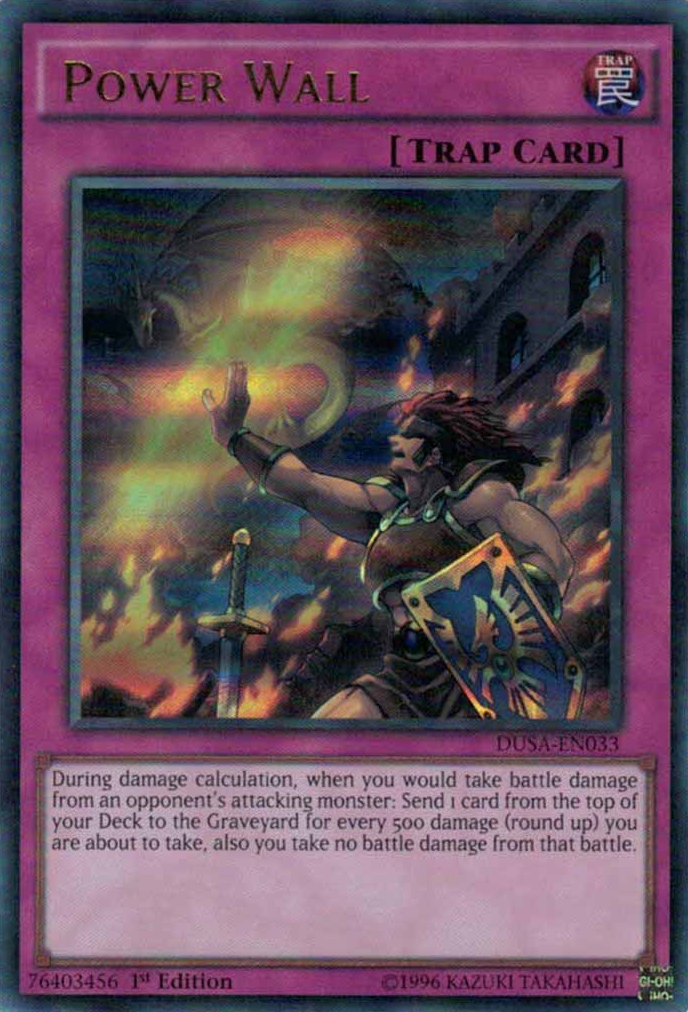 Power Wall [DUSA-EN033] Ultra Rare | Clutch Gaming