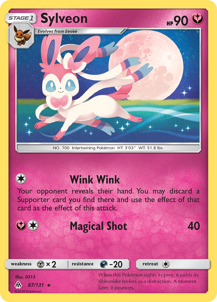 Sylveon (87/131) [Sun & Moon: Forbidden Light] | Clutch Gaming