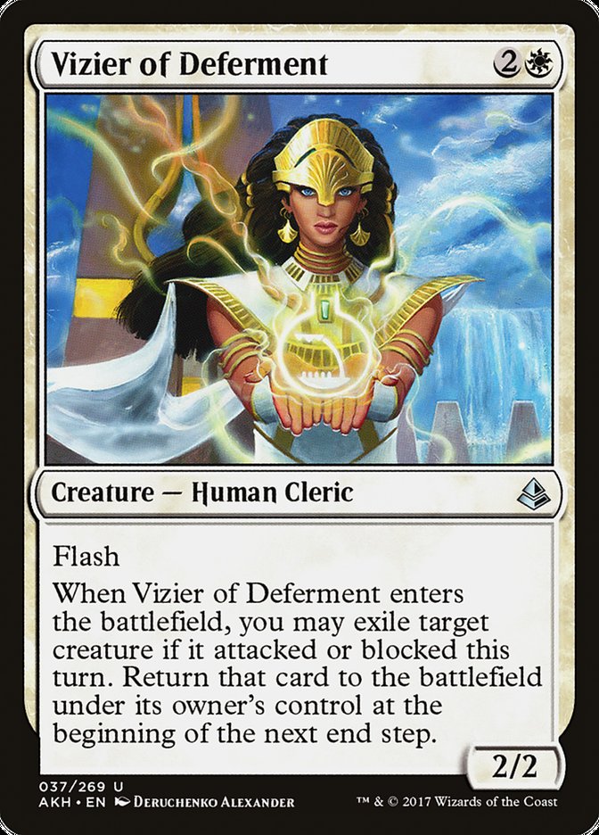 Vizier of Deferment [Amonkhet] | Clutch Gaming