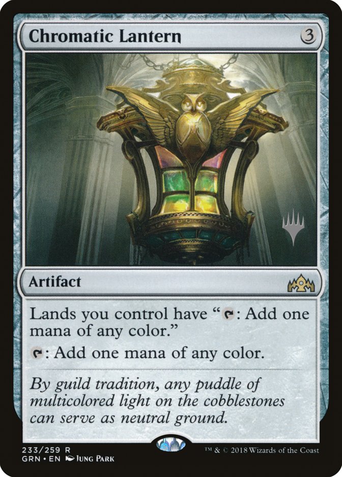 Chromatic Lantern (Promo Pack) [Guilds of Ravnica Promos] | Clutch Gaming