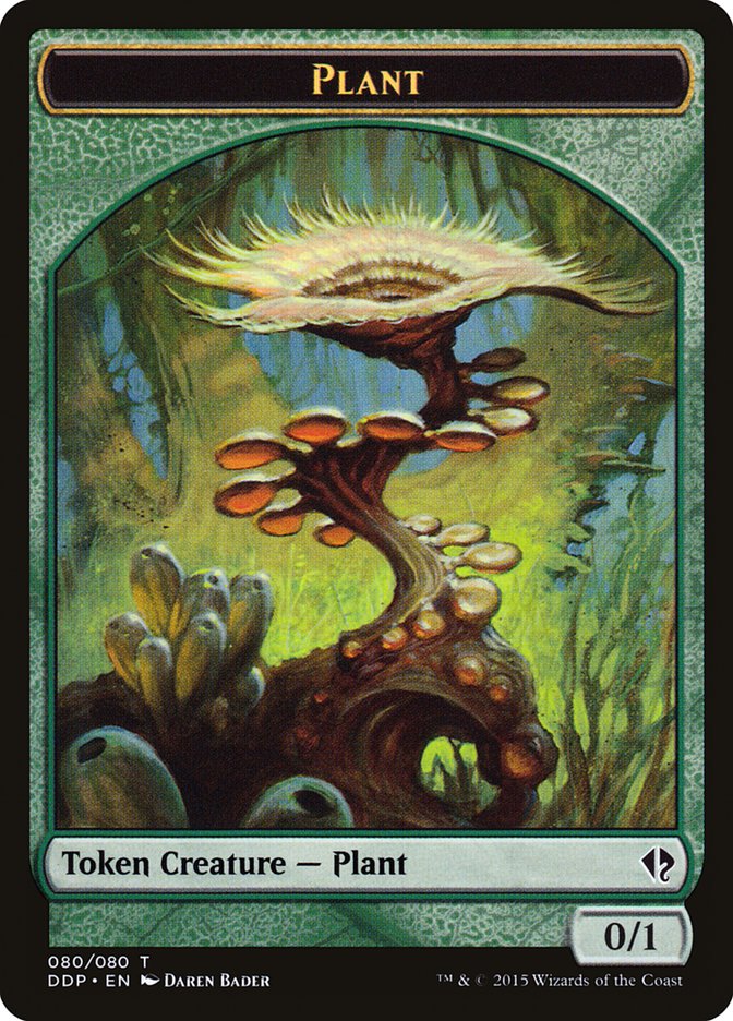 Plant Token [Duel Decks: Zendikar vs. Eldrazi] | Clutch Gaming