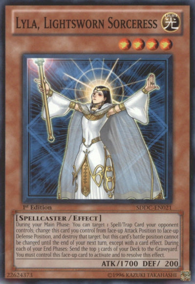 Lyla, Lightsworn Sorceress [SDDC-EN021] Common | Clutch Gaming