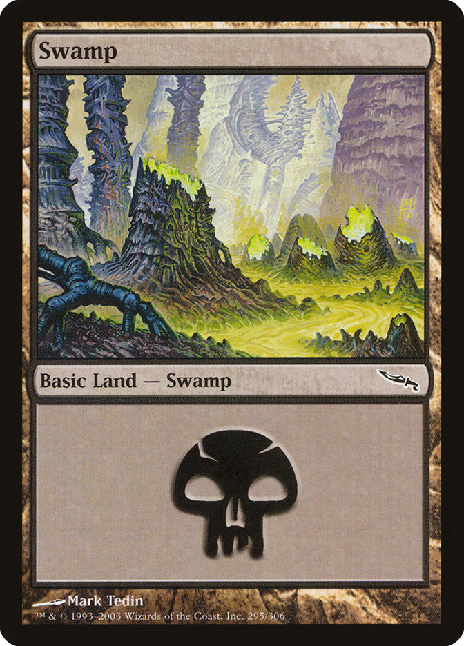 Swamp (295) [Mirrodin] | Clutch Gaming