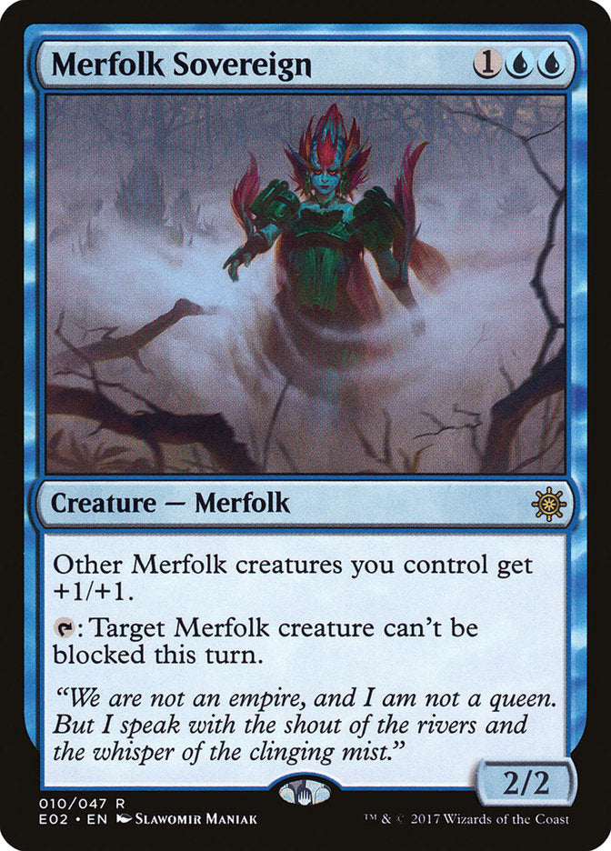 Merfolk Sovereign [Explorers of Ixalan] | Clutch Gaming