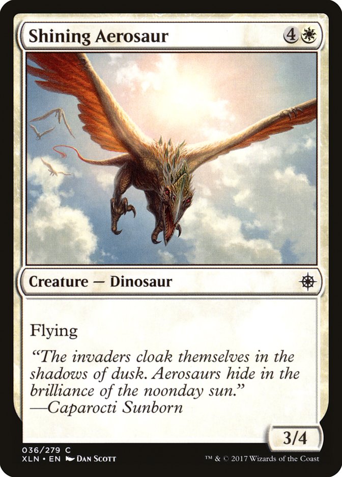 Shining Aerosaur [Ixalan] | Clutch Gaming