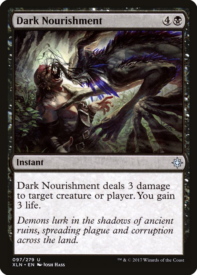 Dark Nourishment [Ixalan] | Clutch Gaming