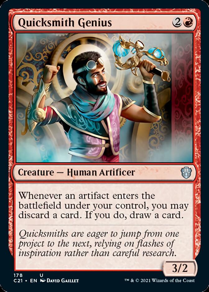 Quicksmith Genius [Commander 2021] | Clutch Gaming