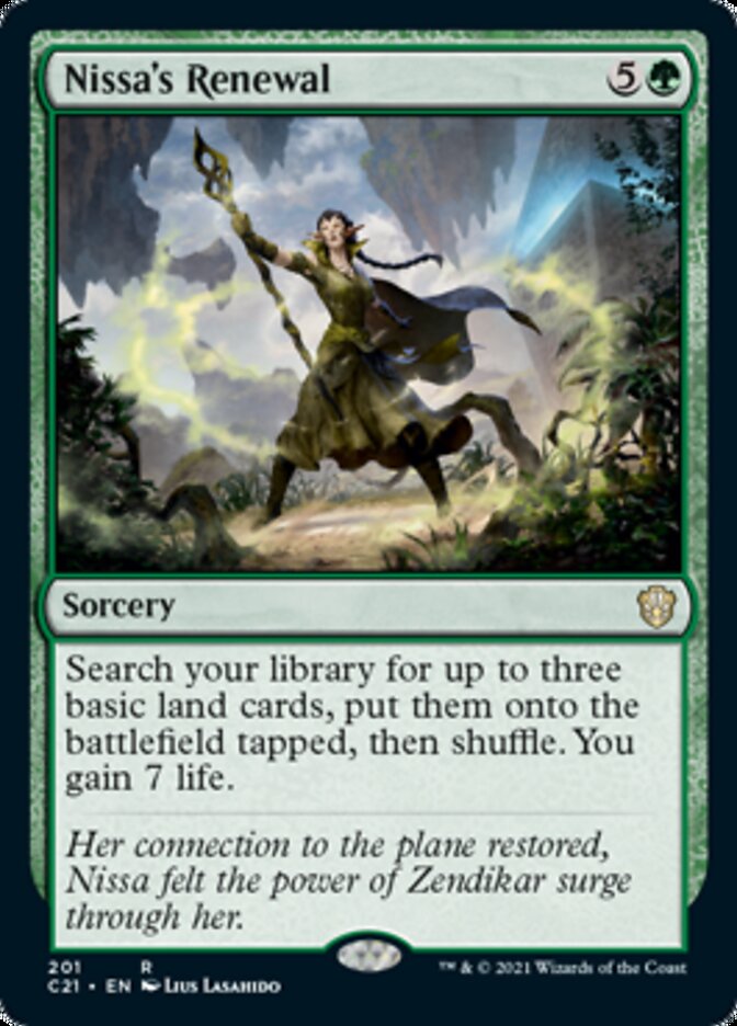 Nissa's Renewal [Commander 2021] | Clutch Gaming