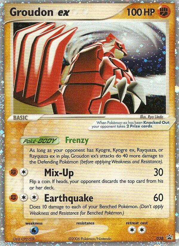 Groudon ex (038) [Nintendo: Black Star Promos] | Clutch Gaming