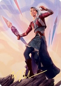 Niko Aris Art Card (Gold-Stamped Signature) [Kaldheim Art Series] | Clutch Gaming