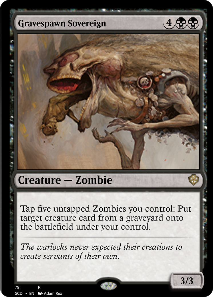 Gravespawn Sovereign [Starter Commander Decks] | Clutch Gaming