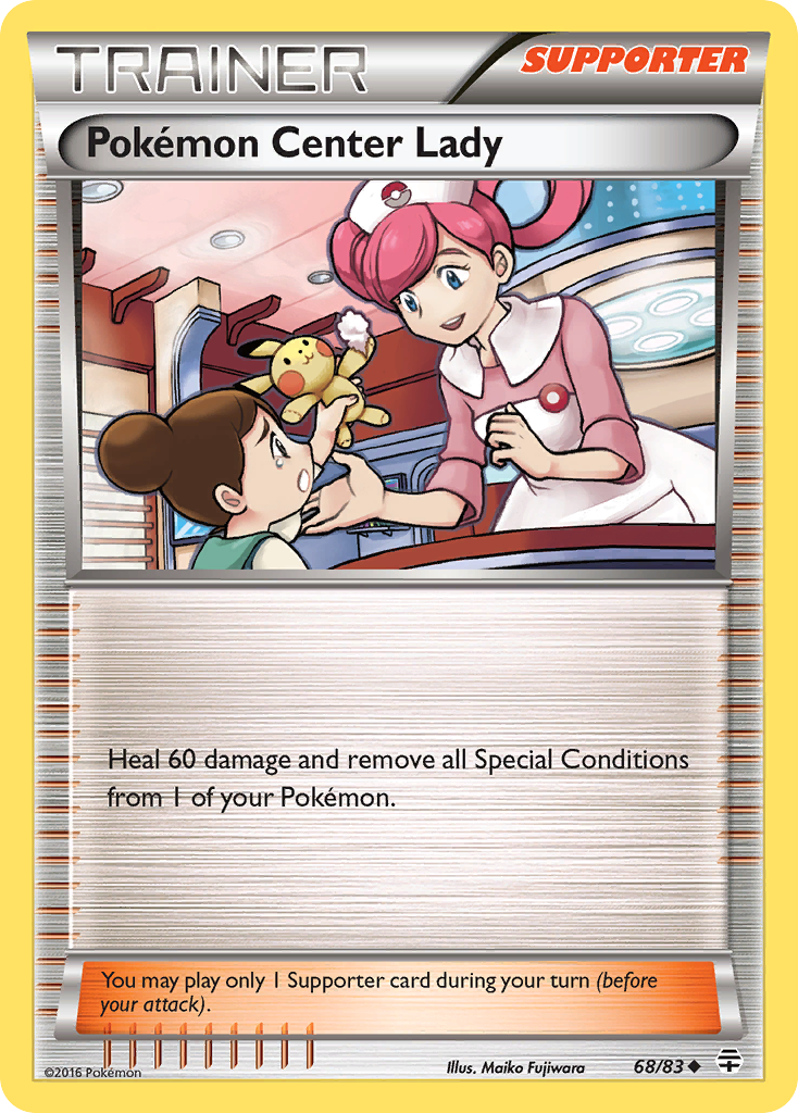 Pokemon Center Lady (68/83) [XY: Generations] | Clutch Gaming