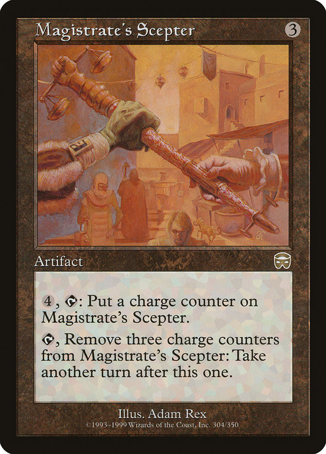 Magistrate's Scepter [Mercadian Masques] | Clutch Gaming