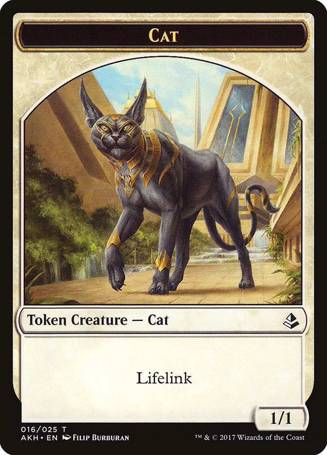 Cat Token [Amonkhet Tokens] | Clutch Gaming