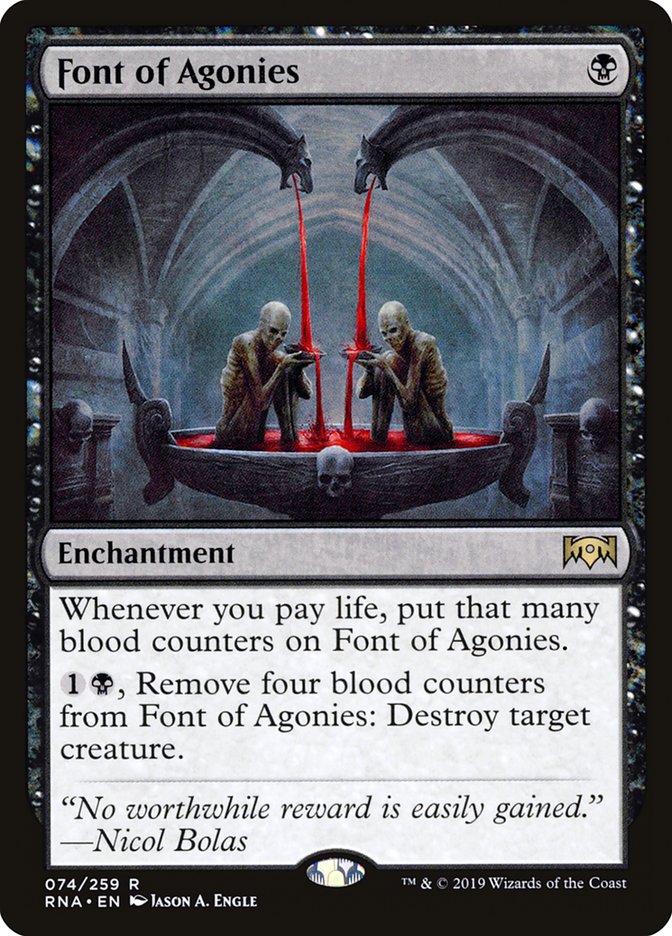 Font of Agonies [Ravnica Allegiance] | Clutch Gaming