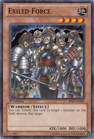 Exiled Force [BP01-EN059] Common | Clutch Gaming