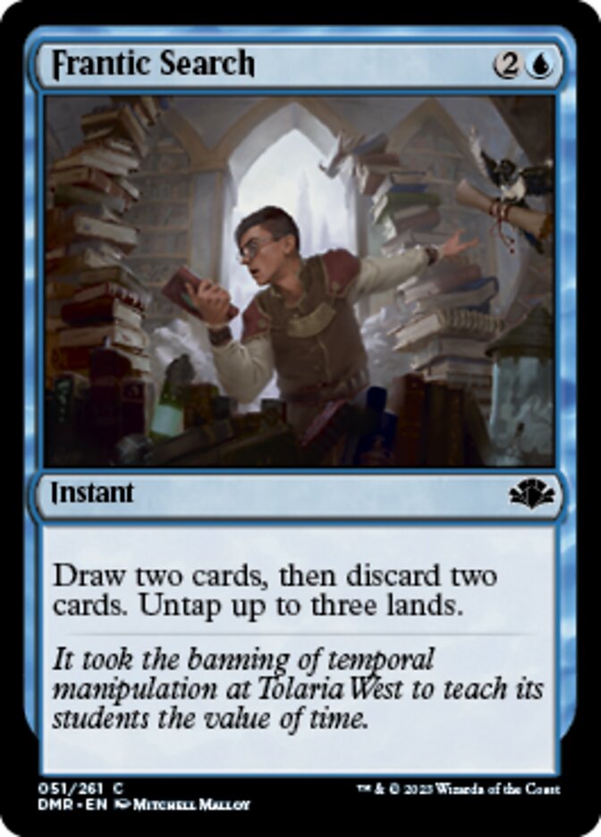 Frantic Search [Dominaria Remastered] | Clutch Gaming