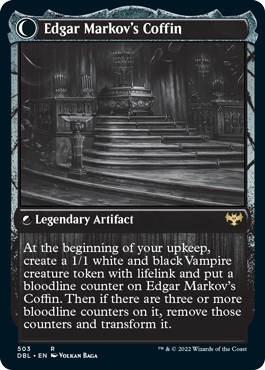 Edgar, Charmed Groom // Edgar Markov's Coffin [Innistrad: Double Feature] | Clutch Gaming