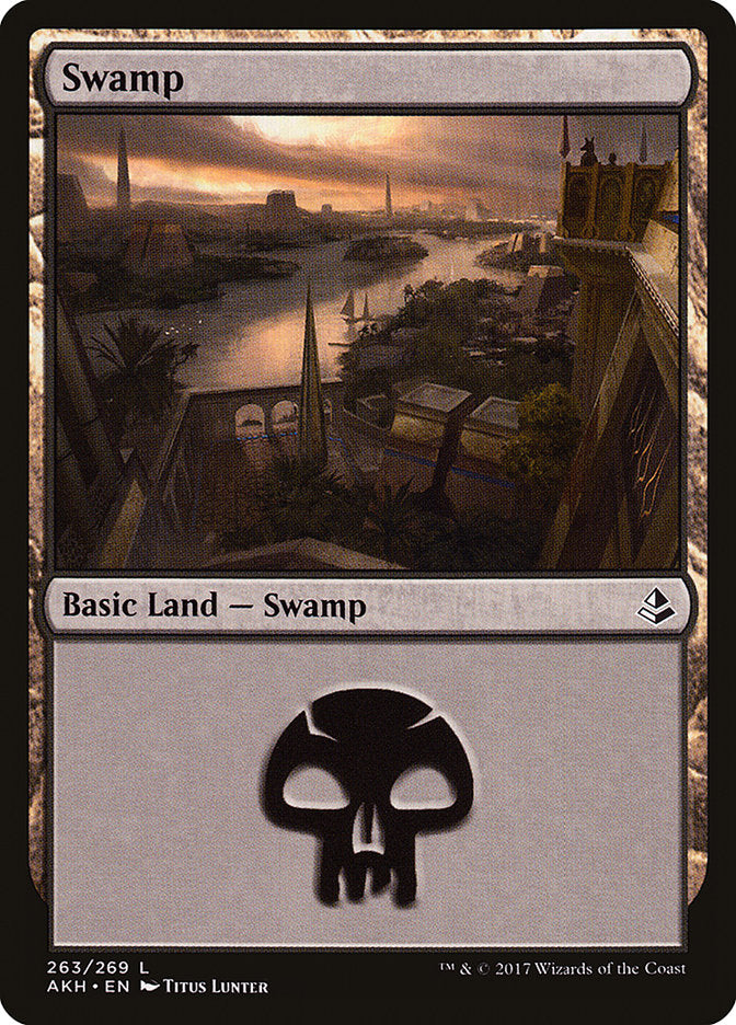 Swamp (263) [Amonkhet] | Clutch Gaming