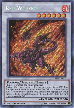 Red Wyvern [HSRD-EN022] Secret Rare | Clutch Gaming