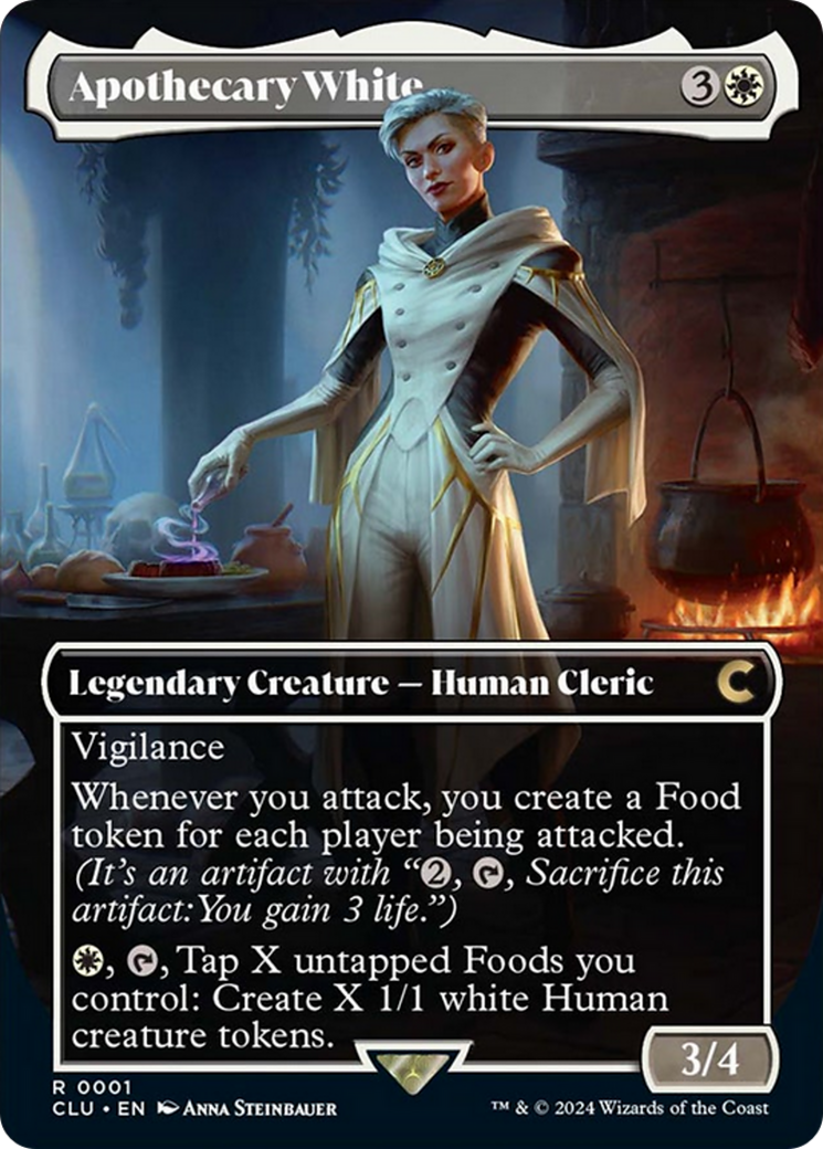 Apothecary White (Borderless) [Ravnica: Clue Edition] | Clutch Gaming