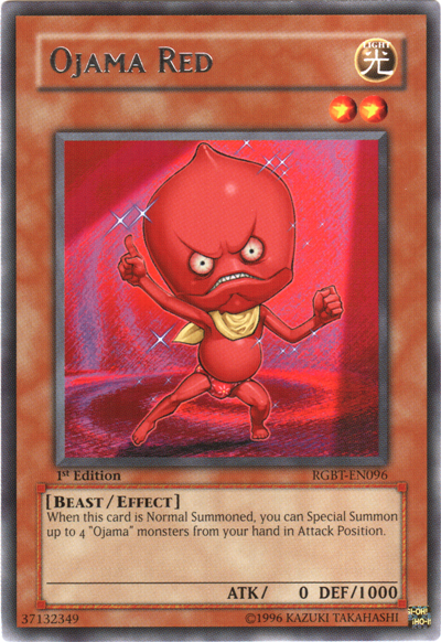 Ojama Red [RGBT-EN096] Rare | Clutch Gaming