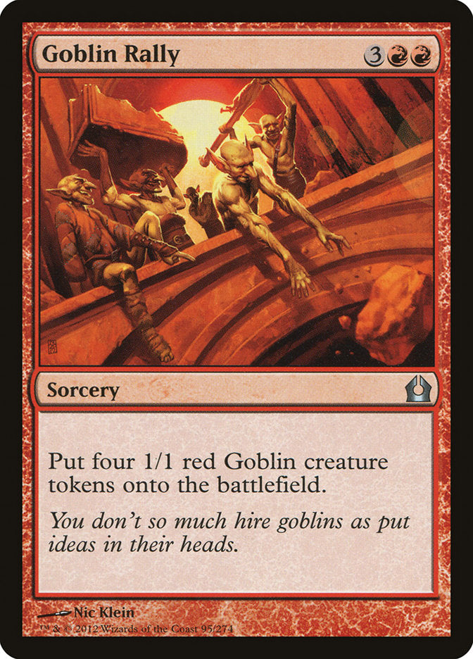 Goblin Rally [Return to Ravnica] | Clutch Gaming