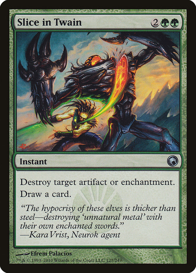Slice in Twain [Scars of Mirrodin] | Clutch Gaming