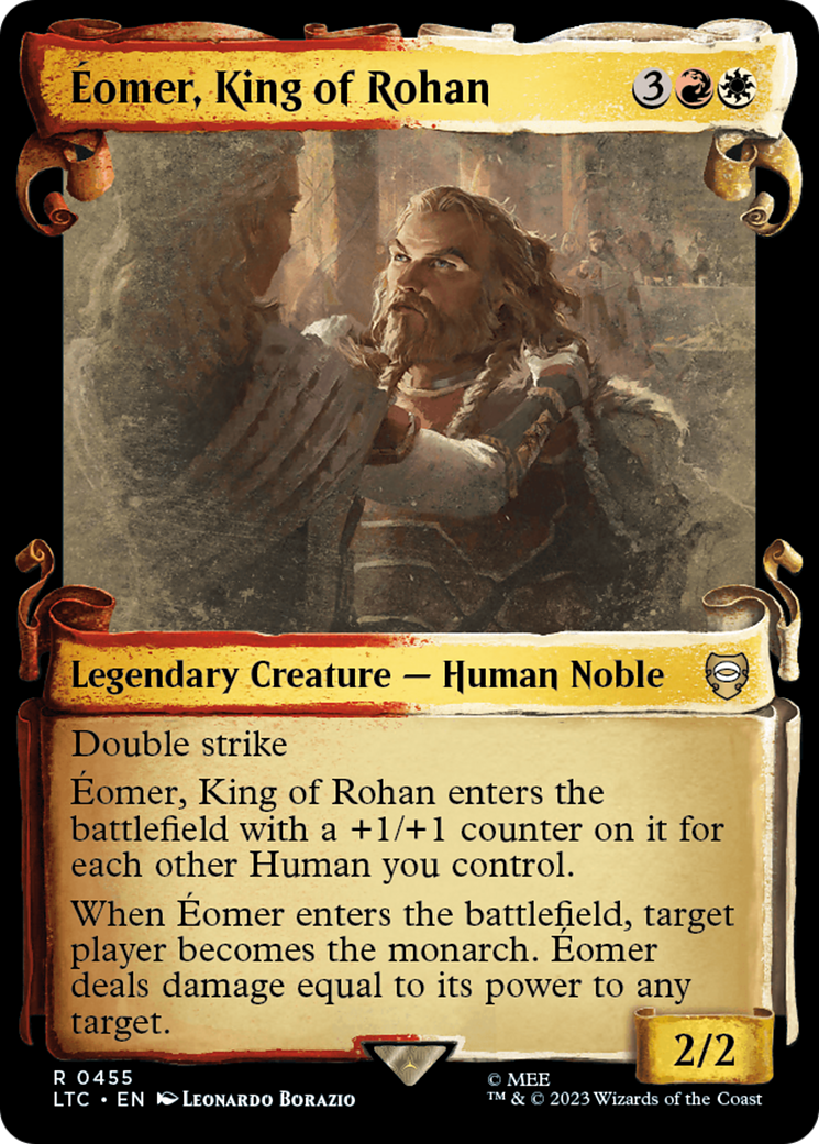 Eomer, King of Rohan [The Lord of the Rings: Tales of Middle-Earth Commander Showcase Scrolls] | Clutch Gaming