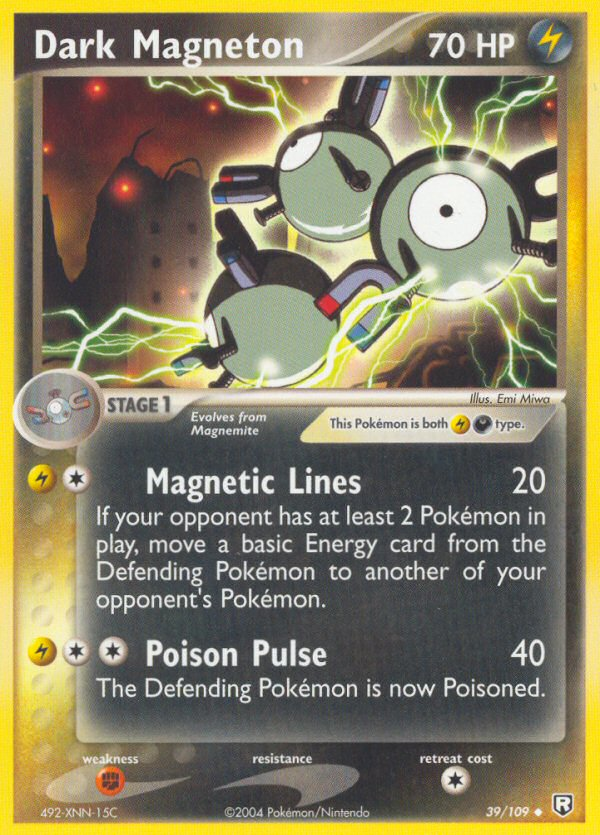 Dark Magneton (39/109) [EX: Team Rocket Returns] | Clutch Gaming